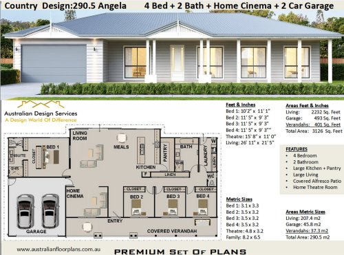 house plan 4 bedroom